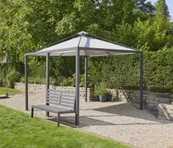 Siena Garden Schattenmanufaktur® Pergola-Zubehör Bank Anthrazit