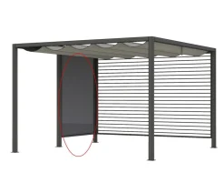 Siena Garden Pergolen - Schattenmanufaktur® Blende Ranotex für Pergola Anthrazit