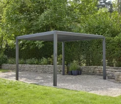 Siena Garden Pavillons - Schattenmanufaktur® Pergola Basis Vivera, ca. B320/H220/T320 cm Anthrazit