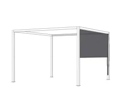 Siena Garden Pavillons - Schattenmanufaktur® Pergola-Extension Libera Anthrazit