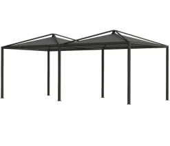 Siena Garden Pavillons - Schattenmanufaktur® Pergola-Extension Comuna Anthrazit