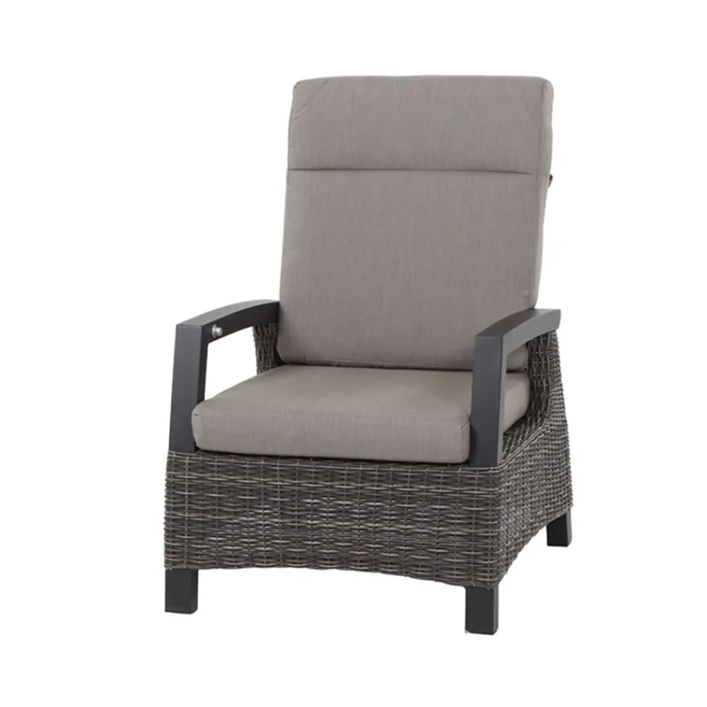 Siena Garden Gartenstühle Rattan|Garten- & Loungesessel - Sessel Corido, ca. B73/H101/T83 cm