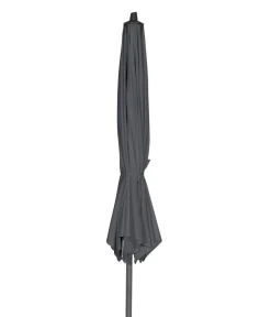 Siena Garden Sonnenschirm Avio, rund, ca. Ø350 cm Dunkelgrau Discount