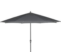 Siena Garden Sonnenschirm Avio, rund, ca. Ø350 cm Dunkelgrau Discount