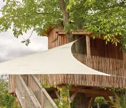 Siena Garden Sonnensegel - Sonnensegel Solino, dreieckig, ca. B360/T360 cm Weiß
