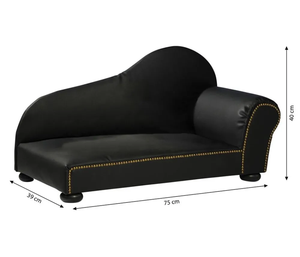 SILVIO design Mehr Hundeschlafplätze|Katzenbetten & Katzenkissen > Heimtierottomane, ca. B75/H40/T39 cm