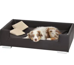 SILVIO design Mehr Hundeschlafplätze - Hundesofa Candy Dunkelbraun