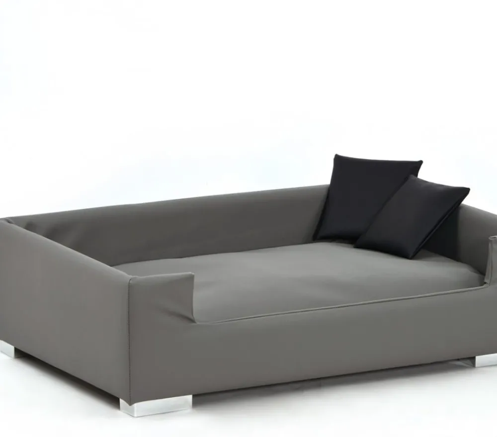SILVIO design Hundesofa Candy Grau New
