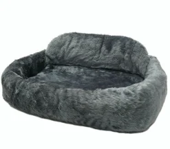 SILVIO design Hundesofa de Luxe mit Kissen, rechteckig Blau
