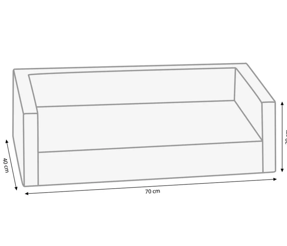 SILVIO design Mehr Hundeschlafplätze|Katzenbetten & Katzenkissen - Hundesofa ucky Braun