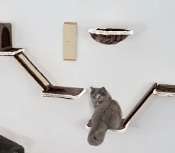 SILVIO design Katzen-Kletterwand, 8-teilig Grau Best