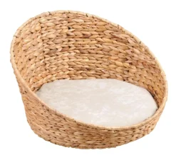 SILVIO design Katzenbetten & Katzenkissen - Katzenkorb Queeny, oval Beige