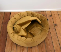 SILVIO design Hundebetten & Körbe|Katzenbetten & Katzenkissen - Kucheine ajo, rund Orange