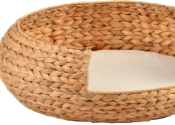 SILVIO design Hundebetten & Körbe|Katzenbetten & Katzenkissen - Kuschelsofa Bira, rund Beige