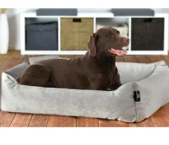 SILVIO design Hundebetten & Körbe|Katzenbetten & Katzenkissen - Kucheofa at, rechteckig Grau