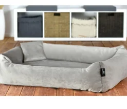 SILVIO design Hundebetten & Körbe|Katzenbetten & Katzenkissen - Kucheofa at, rechteckig Grau