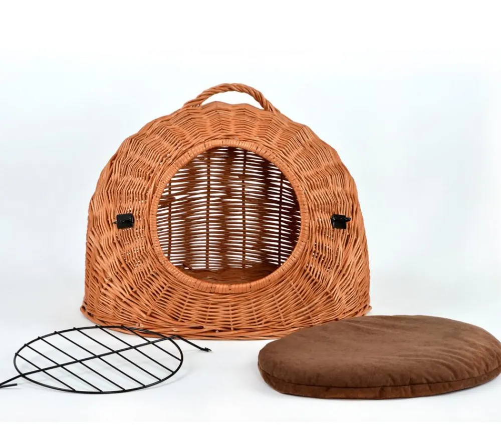 SILVIO design Mehr Katzenzubehör|Hundetransportboxen - Transportbox Braun