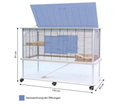 Skyline Nagerkäfige > Nagerheim Cordoba 120 Vision Set, ca. B130/H91/T65 cm