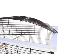 Skyline Vogelkäfige & Volieren - Vogelkäfig Loretto XXL, ca. B118/H175/T75 cm