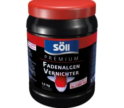 Söll Gartenteich·Teichzubehör & Teichpflege|Teichzubehör & Teichpflege - Premium Fadenalgenvernichter, Algenmittel, 1,5 kg