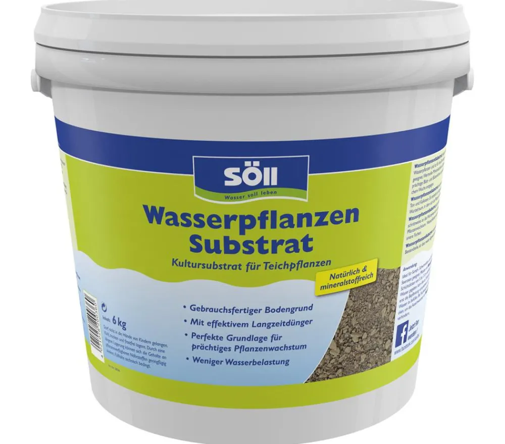 Söll Wasserpflanzen Substrat für Teichpflanzen, 6 kg Online