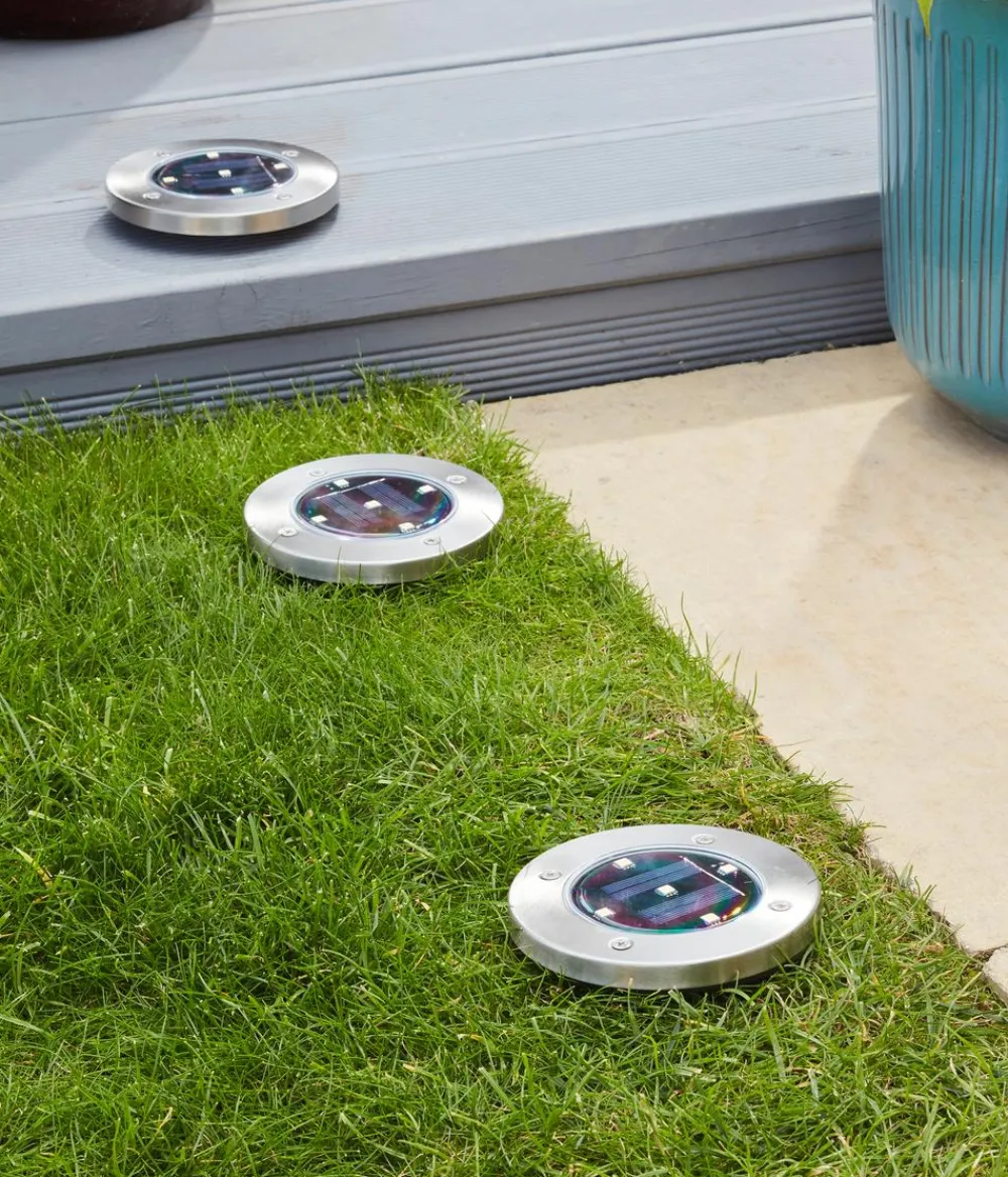smart garden Solarleuchten > Solar Bodenleuchte 4 Stk., ca. Ø11,7 cm