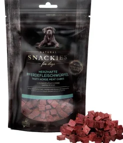 SNACKIES® Hundeleckerlies > Hundesnack Pferdefleischwürfel