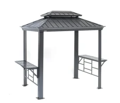 SOJAG Pavillons > Outdoor-Pavillon BBQ Messina 68, ca. B291,6/H262/T179 cm