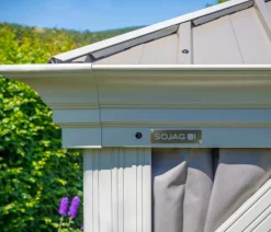 SOJAG Pavillons - Outdoor-Pavillon Messina 1216, inkl. Moskitonetz champagner, ca. B483/H307,1/T363 cm Creme