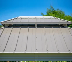 SOJAG Pavillons - Outdoor-Pavillon Messina 1216, inkl. Moskitonetz champagner, ca. B483/H307,1/T363 cm Creme
