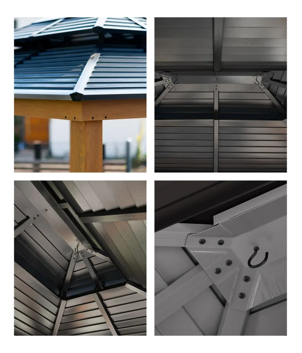 SOJAG Pavillons - Pavillon BBQ Maui, ca. B243/H278/T178 cm