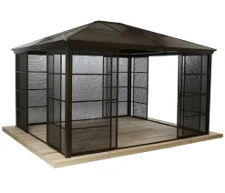 SOJAG Pavillons > Pavillon Castel 12x14, inkl. Sonnenschutz, ca. B427,08/H296,28/T362,08 cm