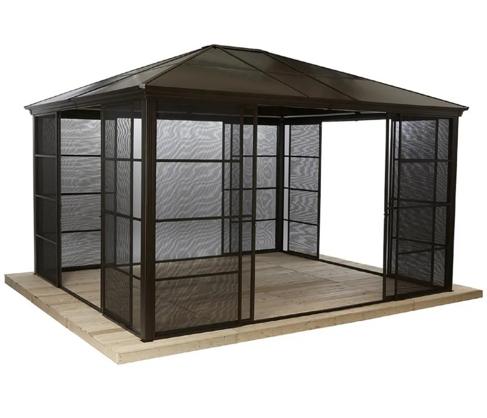 SOJAG Pavillons > Pavillon Castel 12x14, inkl. Sonnenschutz, ca. B427,08/H296,28/T362,08 cm