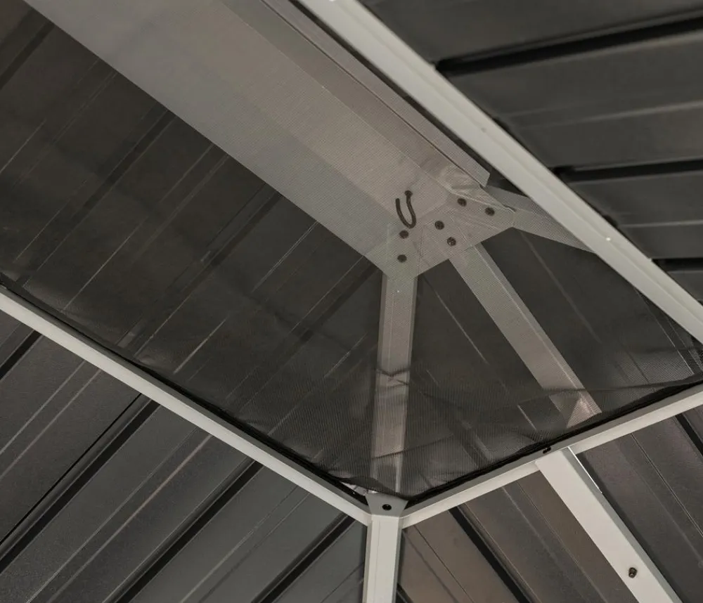 SOJAG Pavillons - Pavillon Olan 1014, ca. B435/H291/T311 cm Schwarz