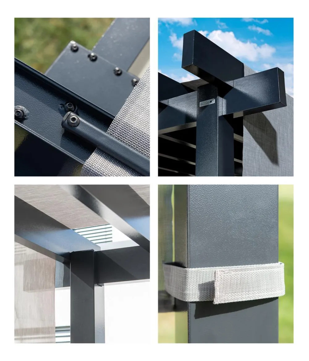 SOJAG Pergolen > Pergola Yamba 10x16, ca. B495/H252,6/T295 cm