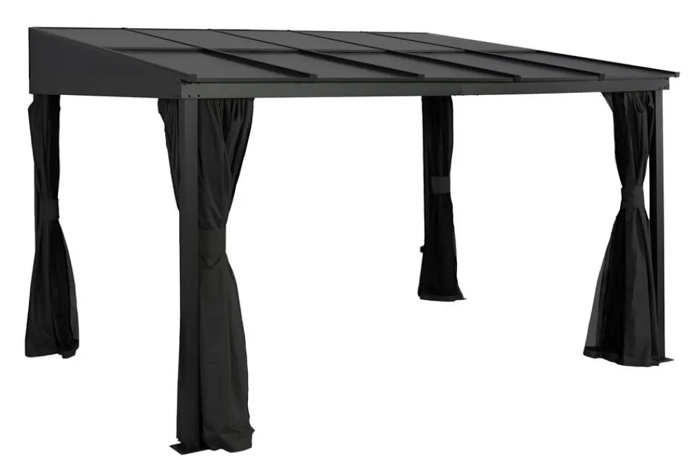 SOJAG Terrassenüberdachung St. Barthelemy Dunkelgrau Sale