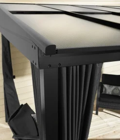 SOJAG Pavillons > Terrassenüberdachung St. Barth, ca. B364,3/H240,2/T240,4 cm