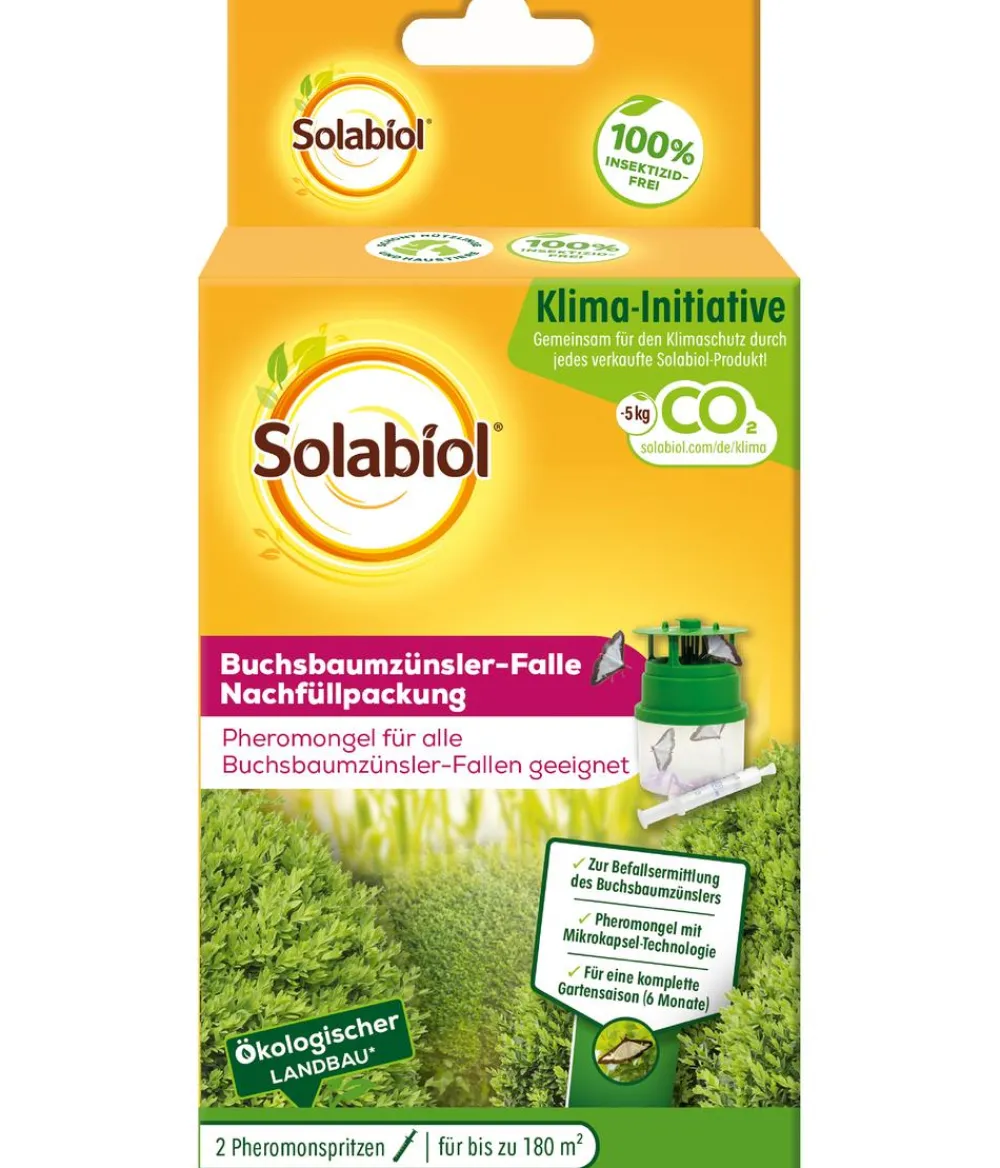 Solabiol Schädlingsbekämpfungsmittel - Buchsbaumzünsler-Falle Nachfüllpackung, 8 g