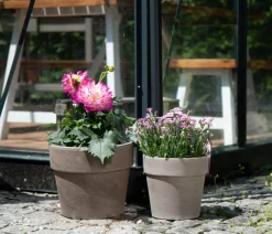 Spang Blumentöpfe & Übertöpfe - Terrakotta-Pflanzgefäß Calima Braun