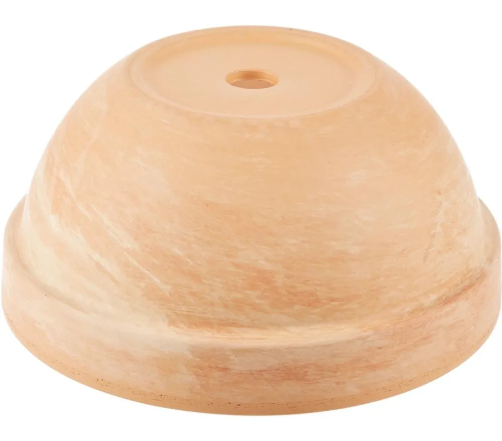 Spang Blumenampeln & -Schalen - -Schale Levy, rund, hell marmoriert Terrakotta