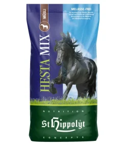 St. Hippolyt Pferdefutter & Zusatzfutter - Pferdefutter Hesta Mix Müsli, 20 kg