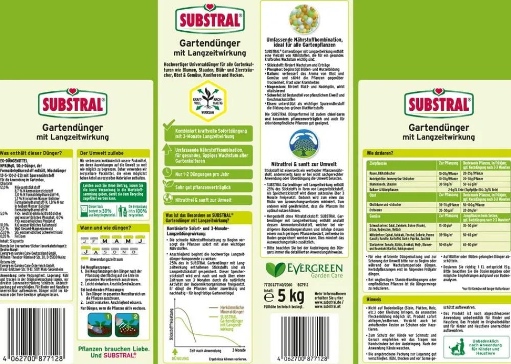 Substral® Universaldünger - Gartendünger mit Langzeitwirkung