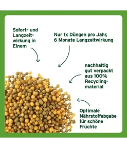 Substral® Obst- & Gemüsedünger - Langzeit Depotdünger für Zitrus- & mediterrane Pflanzen, 750 g