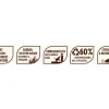 Substral® Rasendünger|Spezialdünger - Naturen® Bio Herbst-Rasendünger, 10 kg