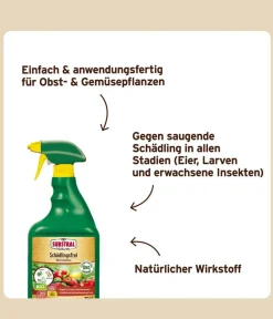Substral® Schädlingsbekämpfungsmittel - Naturen® Bio Schädlingsfrei Obst & Gemüse, 750 ml
