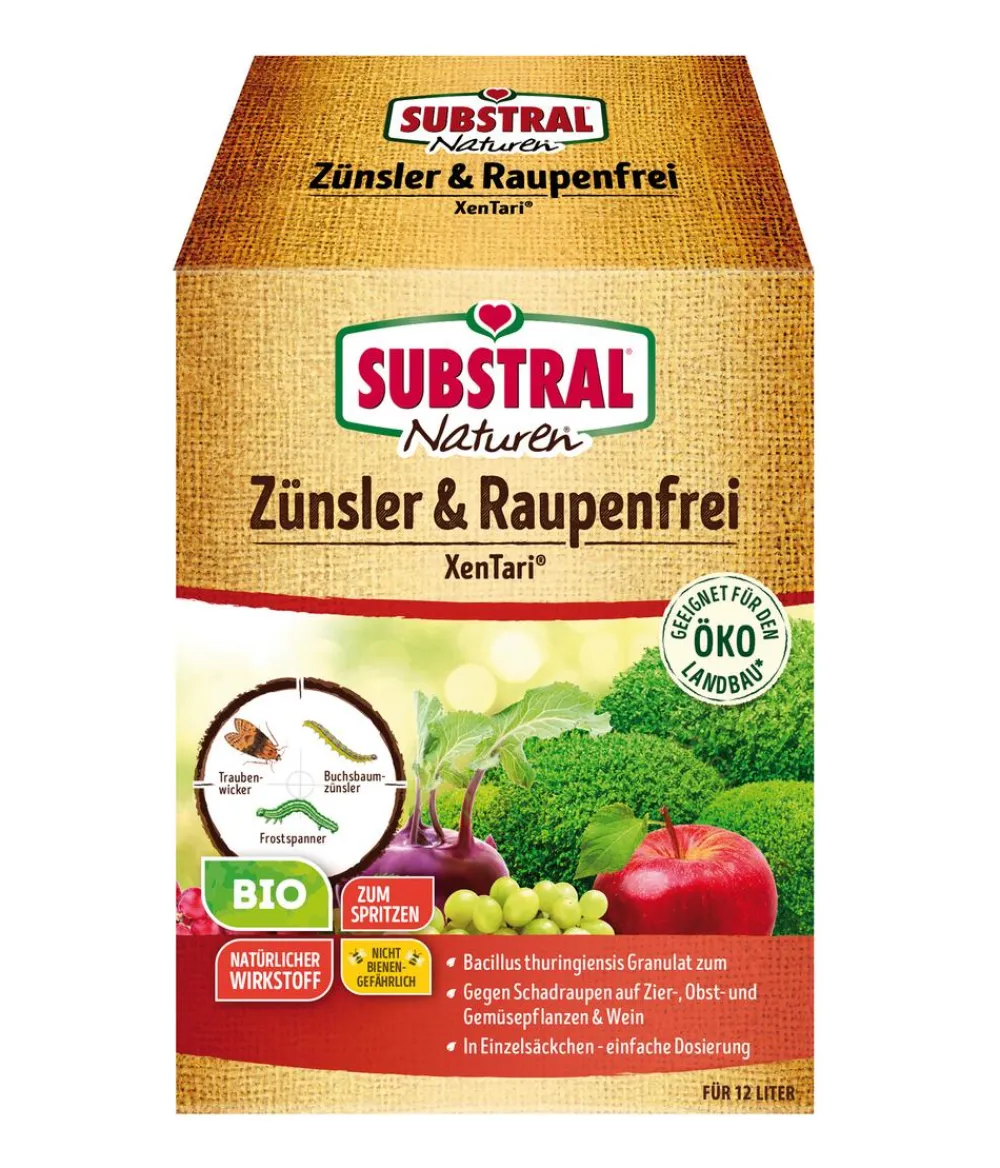 Substral® Schädlingsbekämpfungsmittel > Naturen® Bio Zünsler & Raupenfrei XenTari®, 20 g