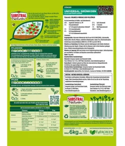 Substral® Universaldünger|Bio-Dünger > Naturen® Dünger Universal Grünkorn alle Gartenpflanzen, 6 kg