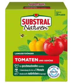 Substral® Obst- & Gemüsedünger|Bio-Dünger - Naturen® Langzeitdünger Tomaten und Gemüse, 1,2 kg