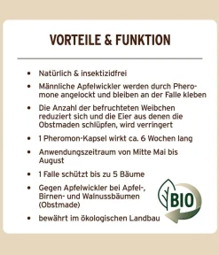Naturen® Schädlingsbekämpfungsmittel|Insektenschutz & Fallen - Substral® Obstmaden Fallensystem