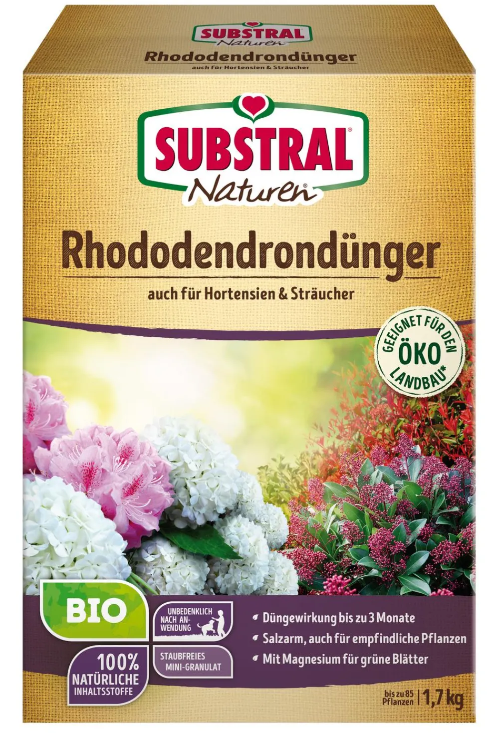 Substral® Blumendünger - Naturen® Rhododendrondünger Bio, 1,7 kg